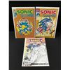 Image 1 : LOT OF 3 SONIC THE HEDGEHOG COMICS - ARCHIE SERIES
