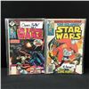 Image 1 : LOT OF 2 STAR WARS COMICS INCLUDING STAR WARS ANNUAL #1 - MARVEL COMICS