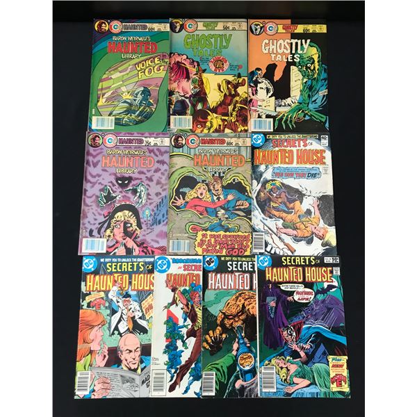 LOT OF 10 MIXED TITLE HAUNTING BASED COMICS - VARIOUS PUBLISHERS