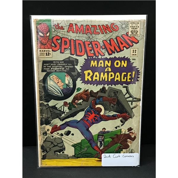 THE AMAZING SPIDERMAN #32 2ND CURT CONNORS - MARVEL COMICS