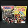 Image 1 : LOT OF 2 COMICS - INCLUDING ALPHA FLIGHT #1 - MARVEL & IMAGE