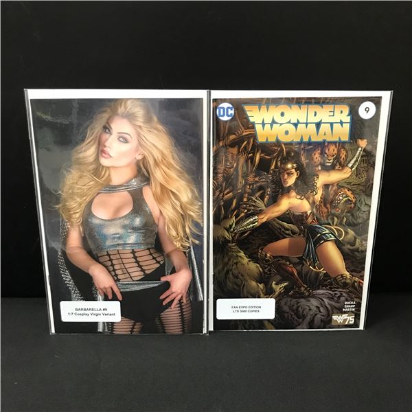 LOT OF 2 LIMITED EDITION COMICS