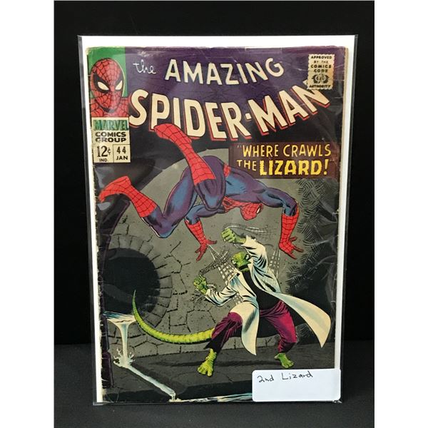THE AMAZING SPIDERMAN #44 2ND LIZARD - MARVEL COMICS