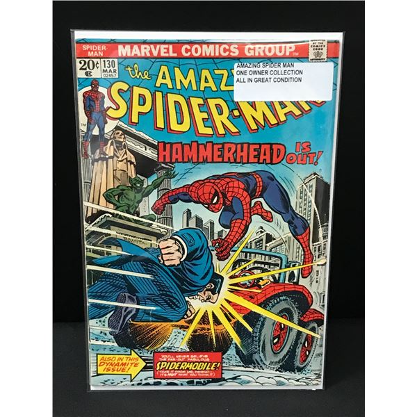THE AMAZING SPIDERMAN #130 ONE OWNER COLLECTION - MARVEL COMICS