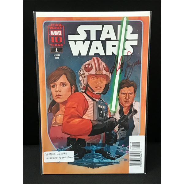 STAR WARS #1 SIGNED WITH COA - MARVEL COMICS