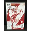 Image 1 : MISS FURY #8 BLOOD RED COVER LTD TO 75 ISSUE WITH COA - DYNAMITE COMICS