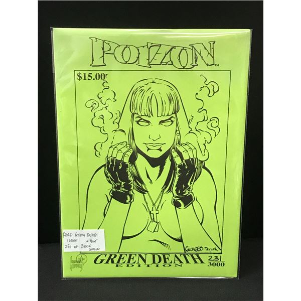 POIZON RARE GREEN DEATH ISSUE #231 OF 3,000 LIMITED COPIES - SEALED