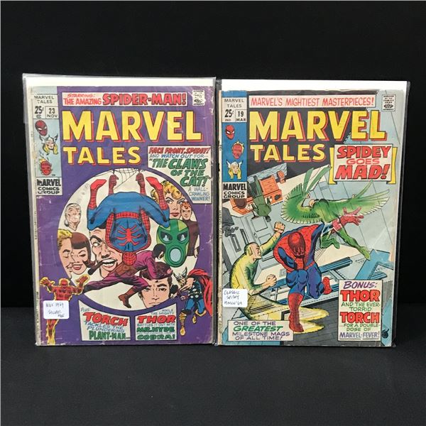 LOT OF 2 MARVEL TALES COMICS #19 & #23 - MARVEL COMICS