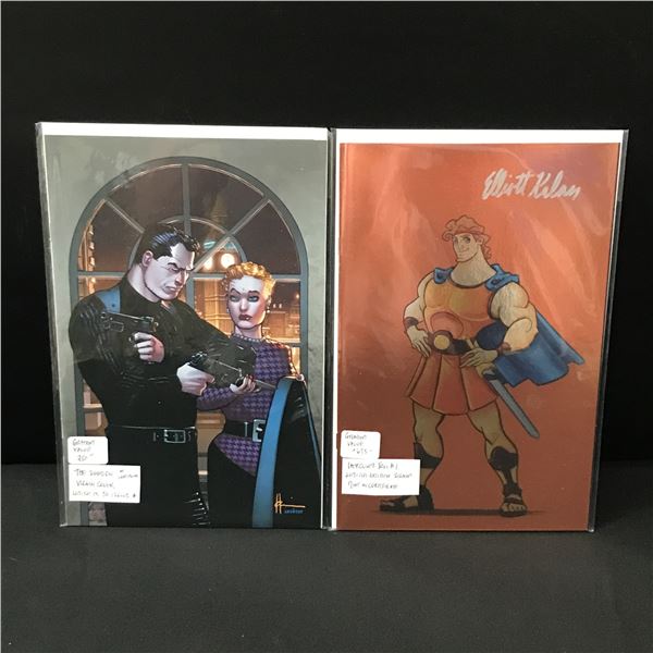 LOT OF 2 LIMITED COMICS - INCLUDING SIGNED HERCULES #1