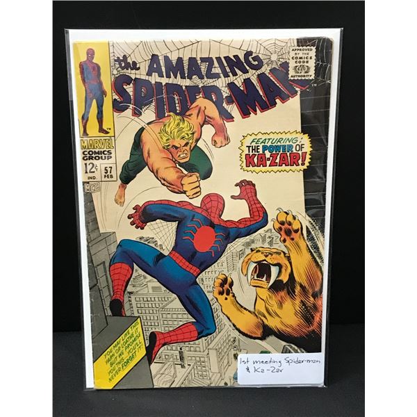THE AMAZING SPIDERMAN #57 - MARVEL COMICS