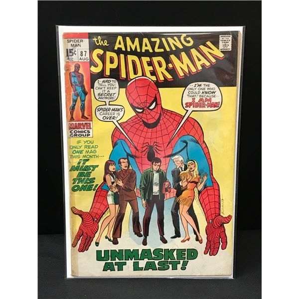 THE AMAZING SPIDERMAN #87 - MARVEL COMICS