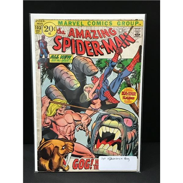 THE AMAZING SPIDERMAN #103 1ST APP GOG - MARVEL COMICS