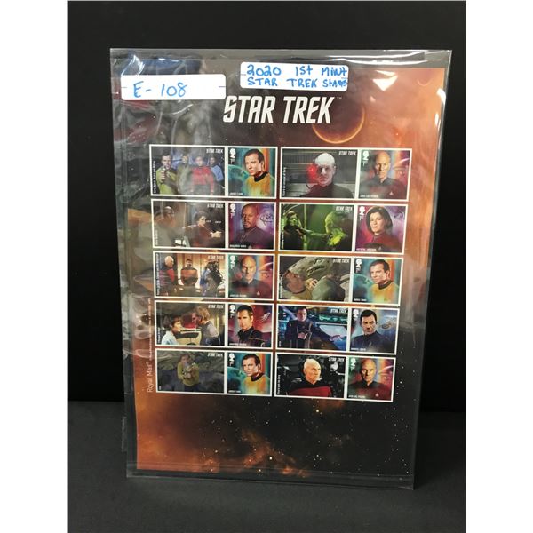 2020 STAR TREK MINT STAMP COLLECTION