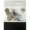 Image 1 : BIG HORN SHEEP FIRST DAY COVER WITH COIN