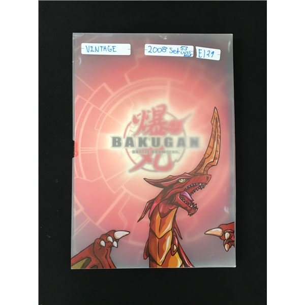 2008 BAKUGAN 53 TRADING CARDS VINTAGE SET