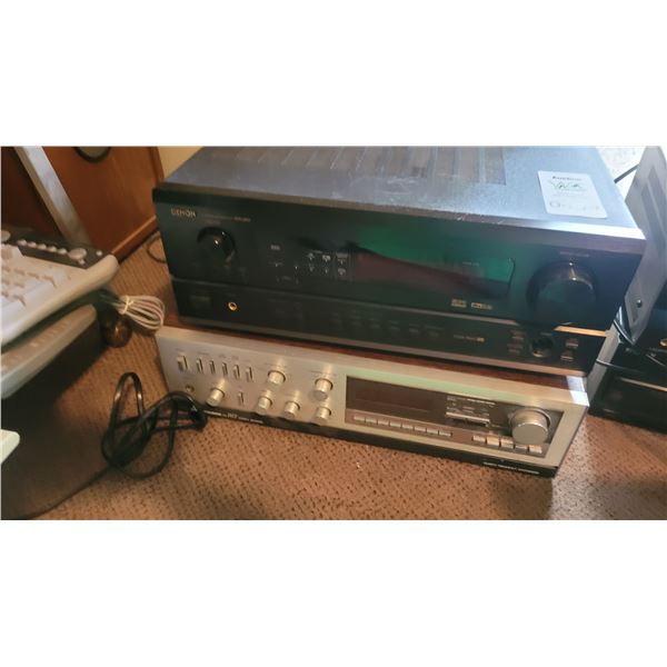 Denon and Mitsubishi Receivers A