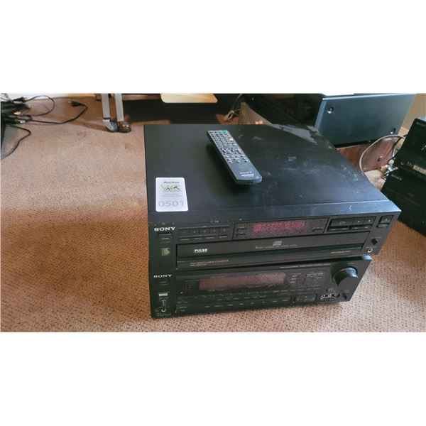 Sony Disc Loader, Sony Receiver A