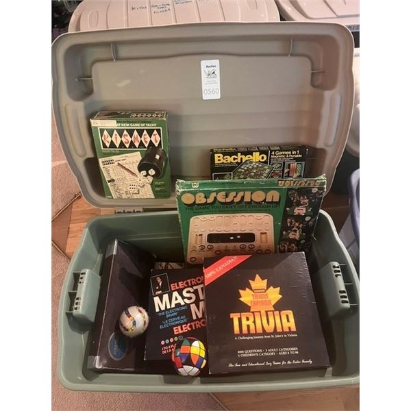 Games, Tote A