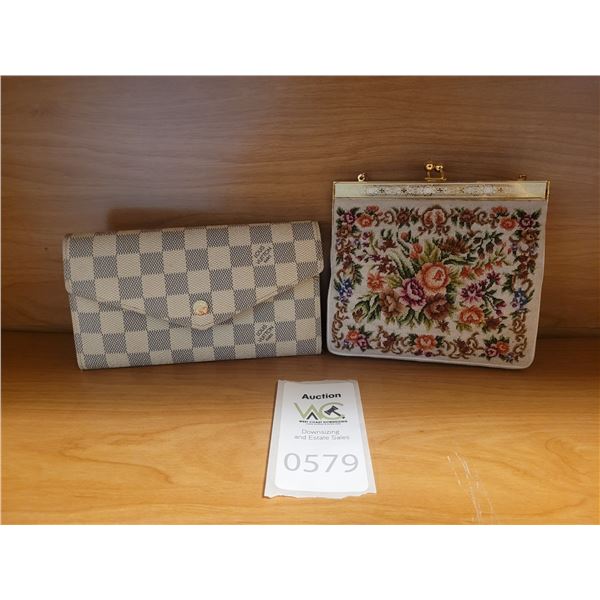 Wallet, Embrodered Purse A
