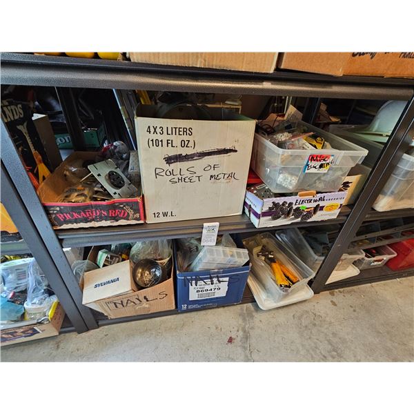 2 Shelves Electrical Parts C