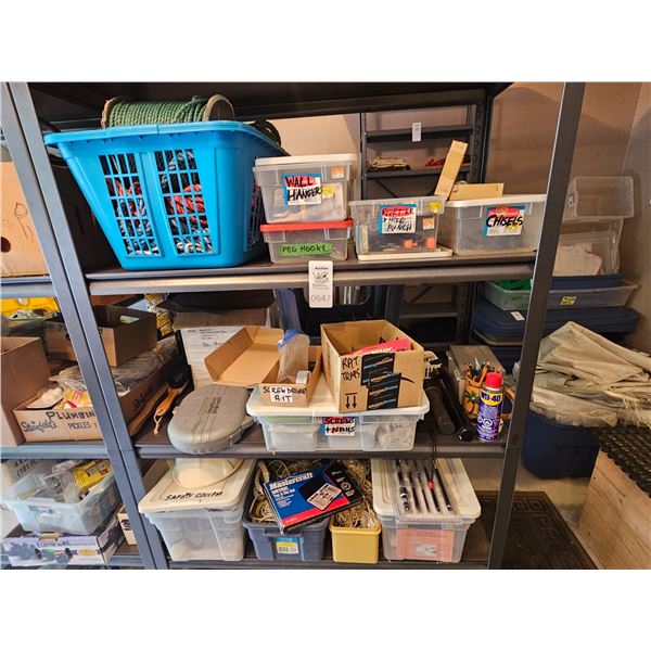 3  Shelves of Hardware C