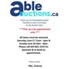 Image 1 : All items must be removed by appointment only Saturday June 27 11am - 4pm & Sunday June 28 9am - 4pm