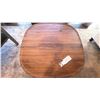 Image 2 : RIVER LARGE SQUARE 40" X 40" COFFEE TABLE RETAIL $1399. WALNUT TOP BLACK BASE.