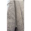 Image 4 : HTL BAXTER SOFA 85" WIDE. PLUSH GREY FABRIC WITH MATTE BLACK METAL LEGS. RETAIL $2500. INC BLUE