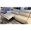Image 10 : BELLINI MODERN LIVING. MADE IN ITALY. RIMINI RIGHT HAND FACING SECTIONAL. BEAUTIFUL CREAM COLOR.