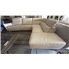 Image 6 : BELLINI MODERN LIVING. MADE IN ITALY. RIMINI RIGHT HAND FACING SECTIONAL. BEAUTIFUL CREAM COLOR.