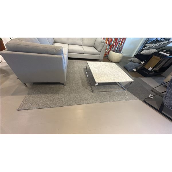 NATUZZI ITALIA VARISANO RUG 65% WOOL. MODEL XSR870R RETAIL $2000 10' X 6'4"