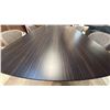 Image 3 : CALLIGARIS MADE IN ITALY ADREY DINING TABLE. 8'2" X 43". EBONY STAINED ASH TOP, WALNUT LEGS,