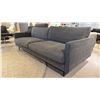 Image 5 : FURNINOVA SCANDINAVIAN MADE SOFA. REMOVABLE HEAD REST. 7'W. NON SLIP CUSHION BOTTOMS, GREY