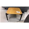 Image 1 : CALLIGARIS MADE IN ITALY PALETTE SIDE TABLE. 19" SQUARE RETAIL $1800