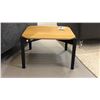 Image 2 : CALLIGARIS MADE IN ITALY PALETTE SIDE TABLE. 19" SQUARE RETAIL $1800