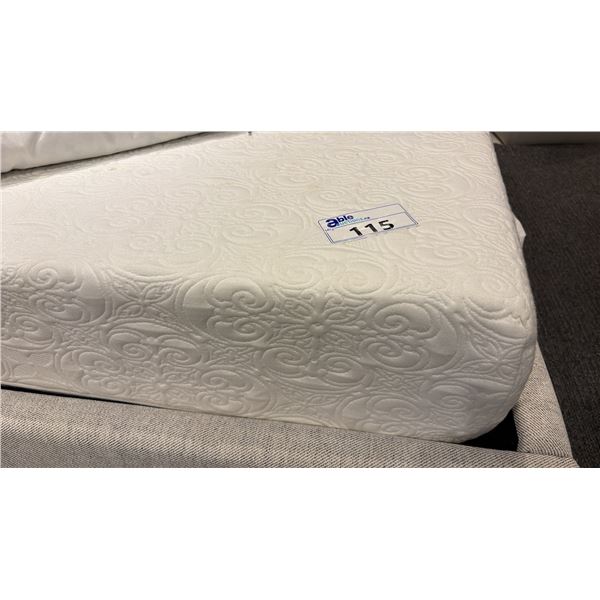 QUEEN SIZE FOAM MATTRESS. SHOWROOM DISPLAY.