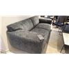 Image 2 : FURNINOVA SCANDINAVIAN MADE VESTA SOFA. BLACK LEGS, GREY UPHOLSTERY. RETAIL $4300