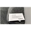 Image 4 : FURNINOVA SCANDINAVIAN MADE VESTA SOFA. BLACK LEGS, GREY UPHOLSTERY. RETAIL $4300