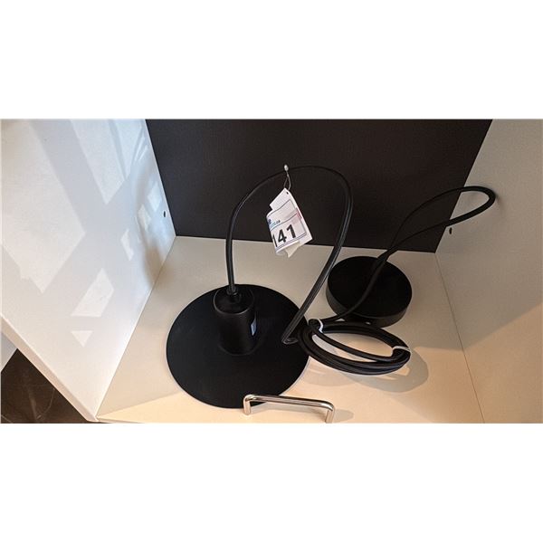 EQ3 MATTE BLACK METRO DISC PENDANT LIGHT MODEL 3180-362-1