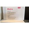 Image 2 : PAIR OF EQ3 BLACK METRO PENDANT LIGHTS