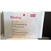 Image 2 : PAIR OF EQ3 BLACK METRO PENDANT LIGHTS