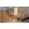 Image 4 : EQ3 TAB FLOOR LAMP WHITE MARBLE BASE. BRUSHED BRASS STEM. 61"H