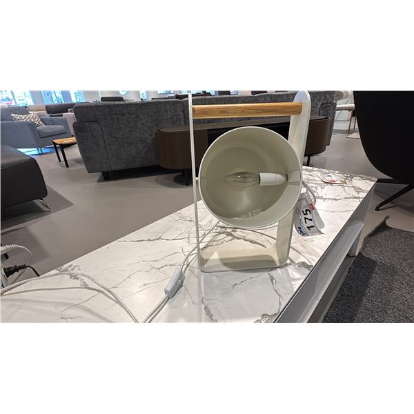 FRANDSEN SPHERE TABLE LAMP. ADJUSTABLE ANGLE. 14.5"H