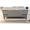 Image 1 : NATUZZI ITALIA MONDRIAN DRESSER. SIX DRAWERS, SOFT RETURN HARDWARE, 62"W RETAIL $4900