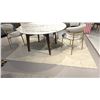 Image 1 : 8' X 5' SLUB RUG. 100% NEW ZEALAND WOOL RETAIL $1200