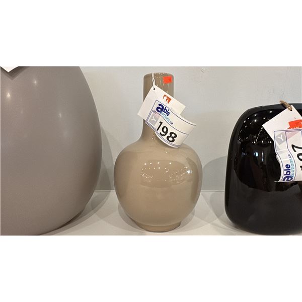 PAIR OF CALLIGARIS CERAMIC VASES.