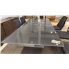 Image 1 : BELLINI ITALIAN PESARO DINING TABLE. TWO HIDDEN LEAVES. 71" X 40". CAN EXTEND TO 87" OR 102"