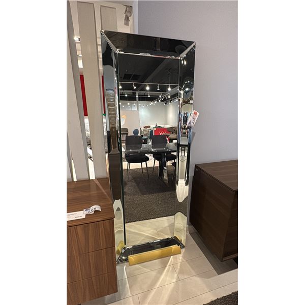 CALLIGARIS WALL MOUNTED MIRROR 69" X 26". NEEDS TO BE SEEN TO BE APPRECIATED. RETAIL $3450