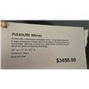 Image 2 : CALLIGARIS WALL MOUNTED MIRROR 69" X 26". NEEDS TO BE SEEN TO BE APPRECIATED. RETAIL $3450