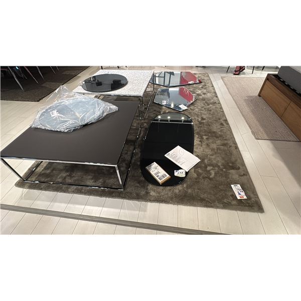 NATUZZIA ITALIA SOPHIA B 10" X 80" AREA RUG. 90% TENCEL 10% COTTON. RETAIL $3900